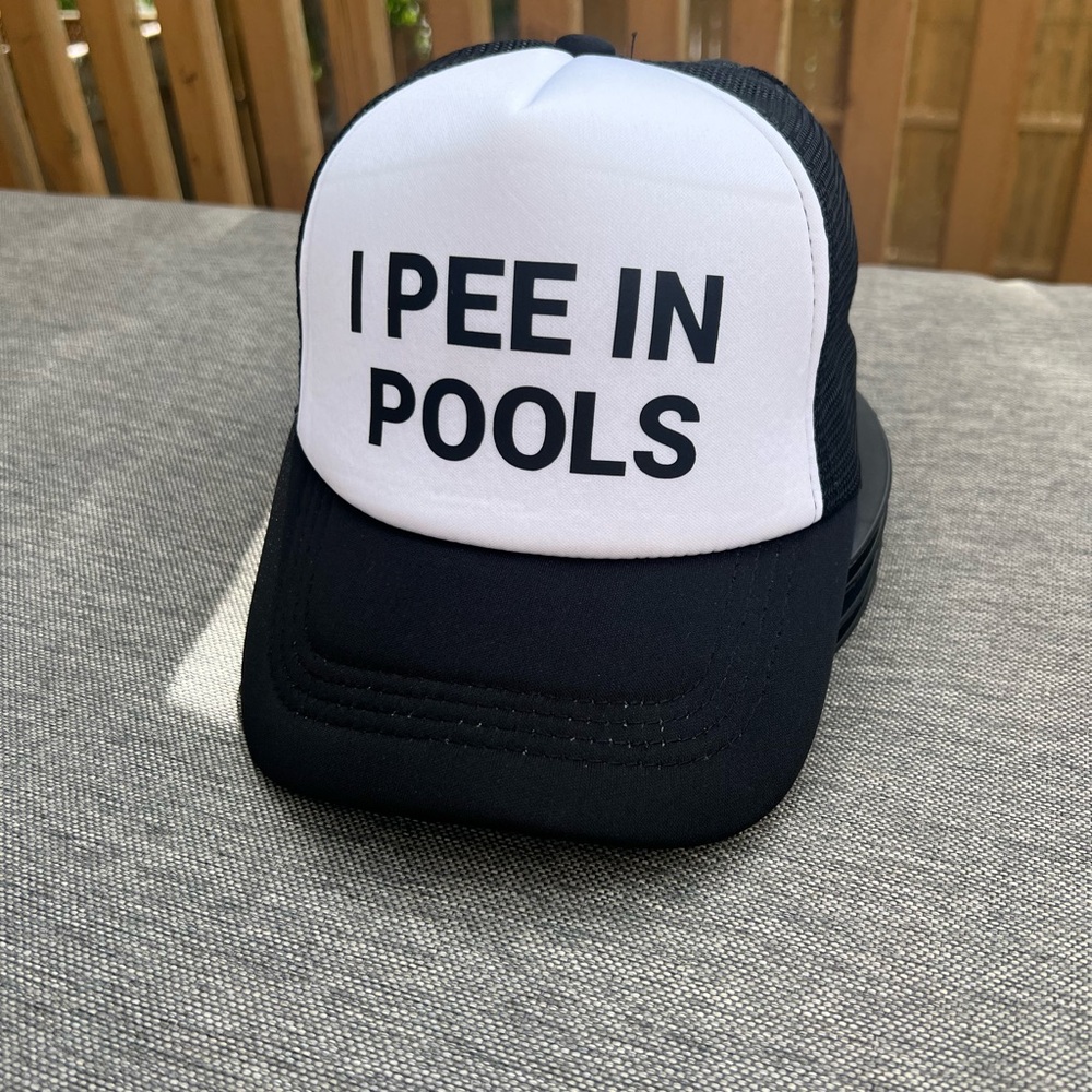 Black and White Trucker Hat